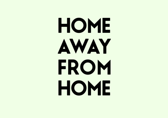 Home Away From Home graphic logo