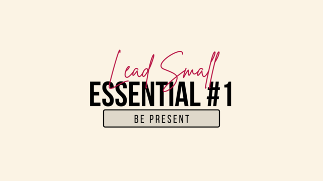 lead small essential 1 be present