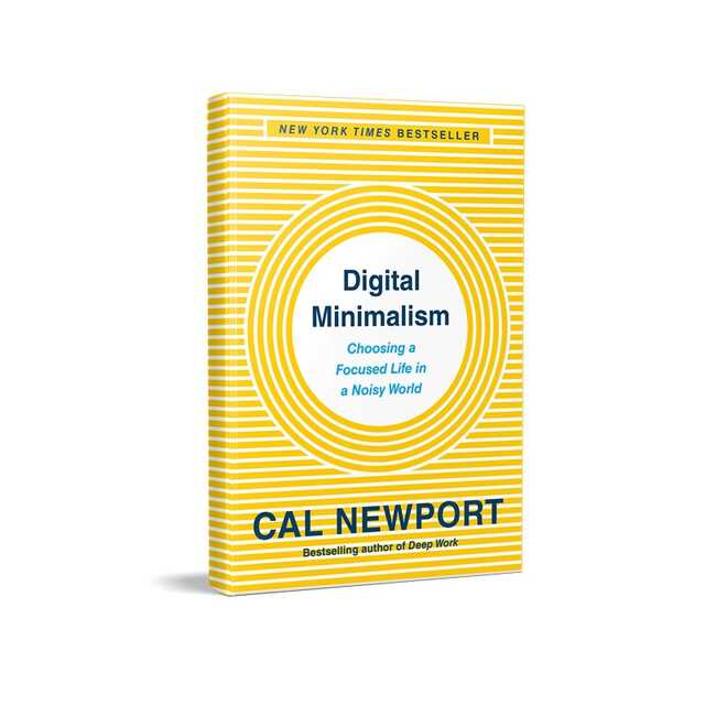 Digital Minimalism by Cal Newport for series bend don't break